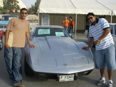 akram and me with old corvite